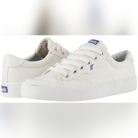 Keds Crew Kick 75 Canvas Women's Shoes White Canvas Size US 7 - Picture 1 of 6